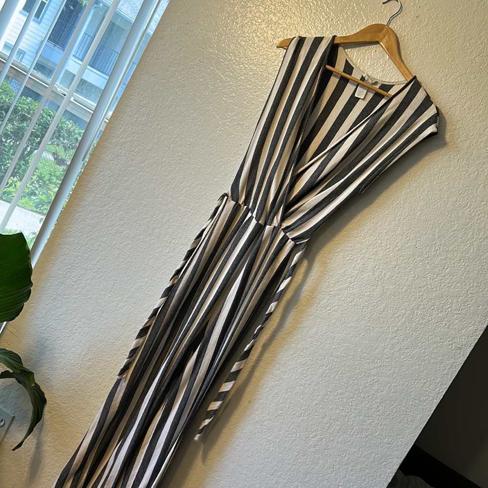Caution to the wind wide leg romper